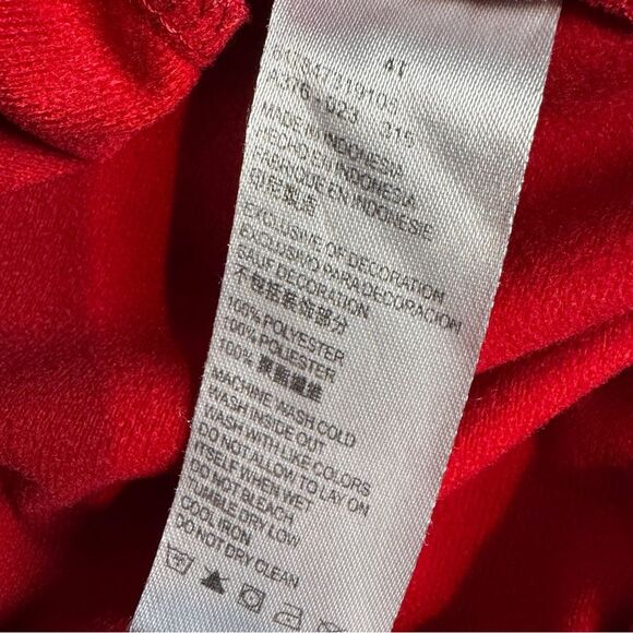 Nike Red Black White Track Jacket 4T - Picture 4 of 6